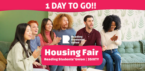 1 Day Left - RUSU housing fair image